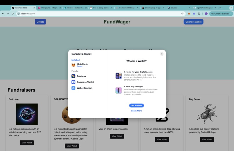 FundWager – screenshot 2