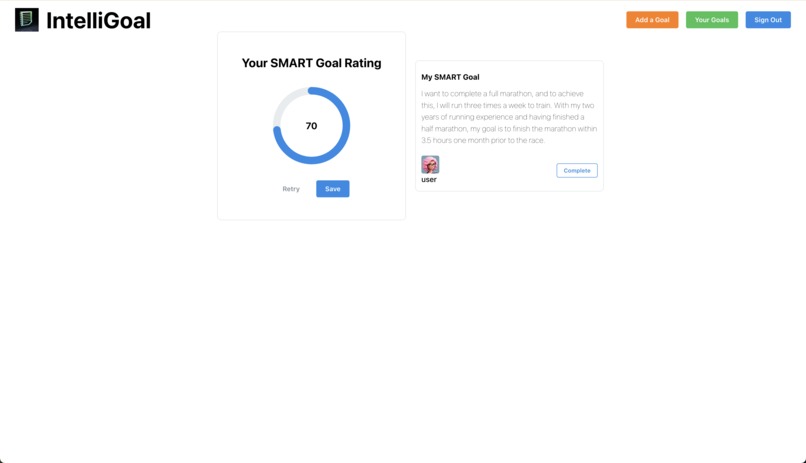 IntelliGoal – screenshot 4