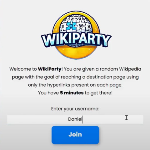 WikiParty – screenshot 1
