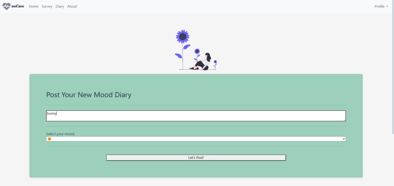 weCare – screenshot 5