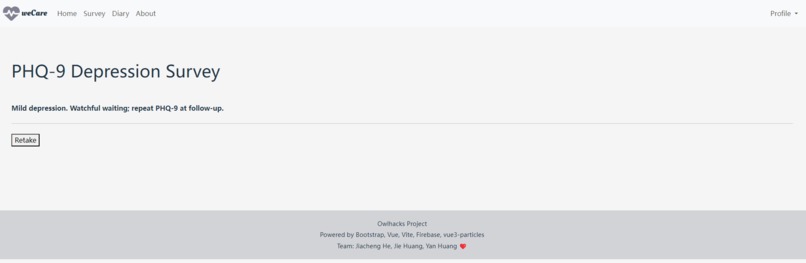 weCare – screenshot 6