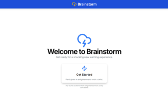 Brainstorm