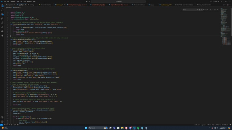 TradeWise ML – screenshot 1