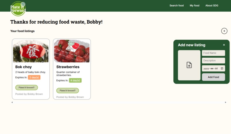 Plate it Forward – screenshot 4