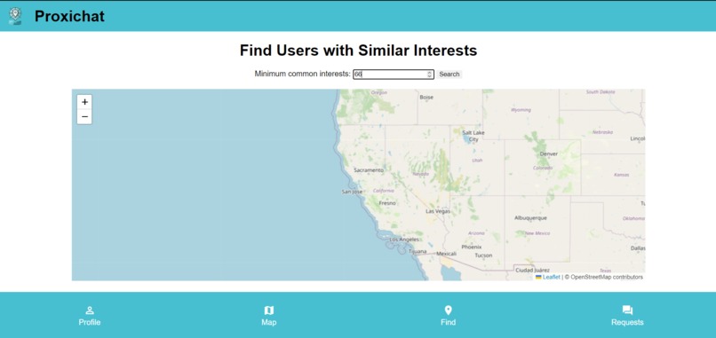 ProxiChat – screenshot 1