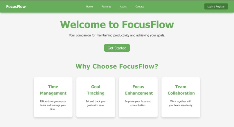 FocusFlow – screenshot 1