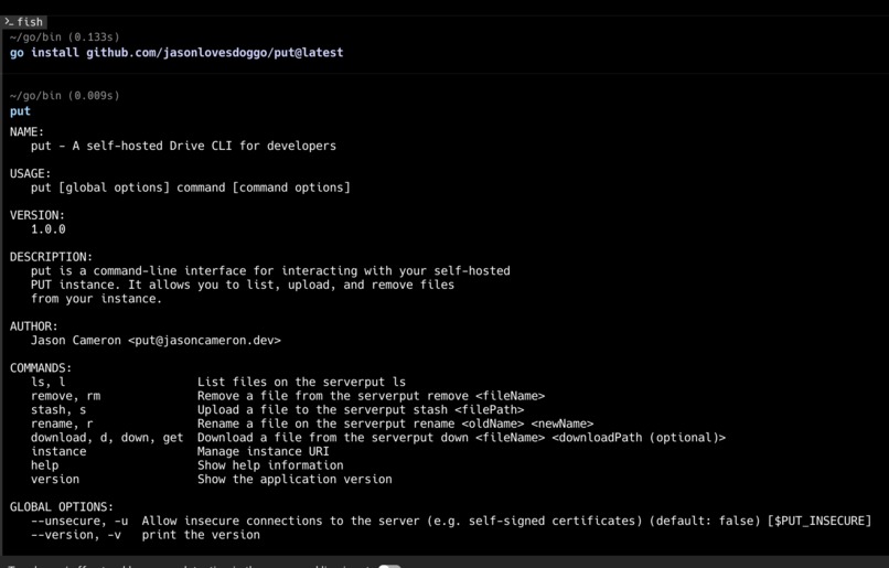 PUT – screenshot 6