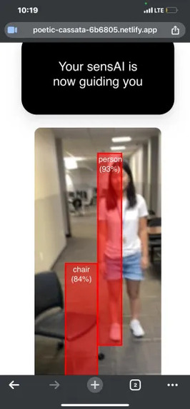 SensAi – screenshot 2