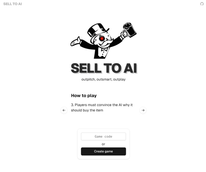 Sell to AI – screenshot 2