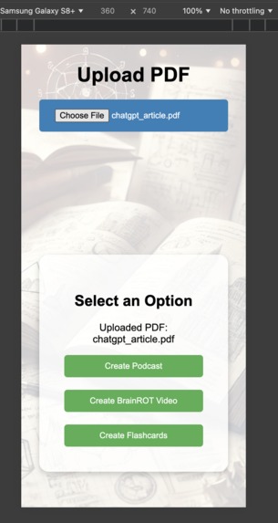 Lemme Learn More (LLM) – screenshot 2