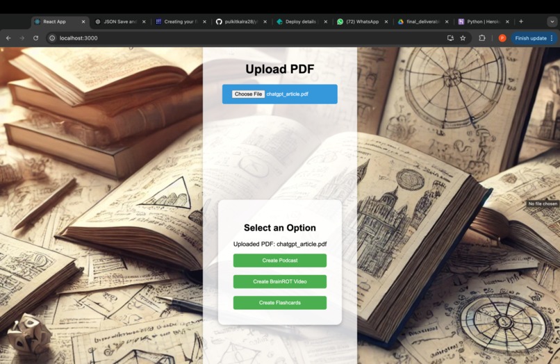 Lemme Learn More (LLM) – screenshot 7