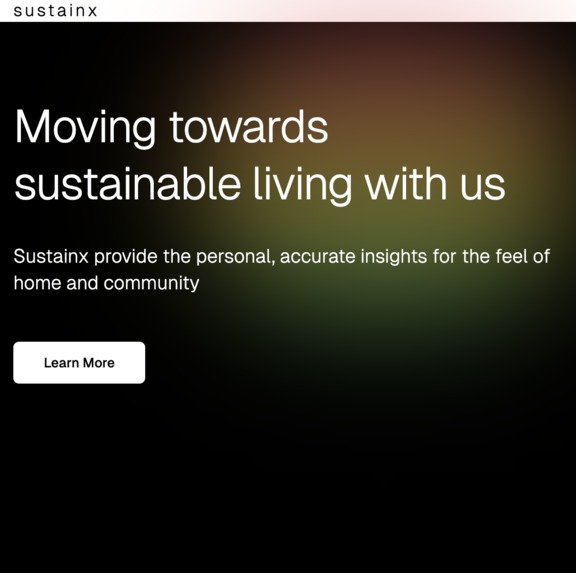 SustainX – screenshot 1