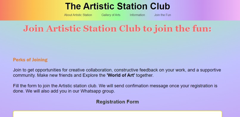 The Artistic Station Club – screenshot 3