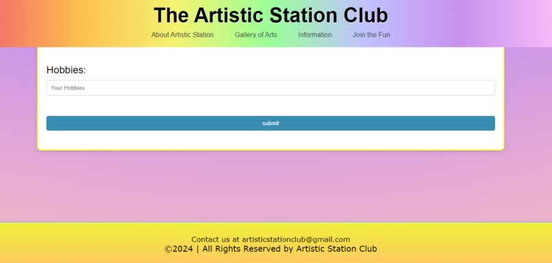 The Artistic Station Club – screenshot 4