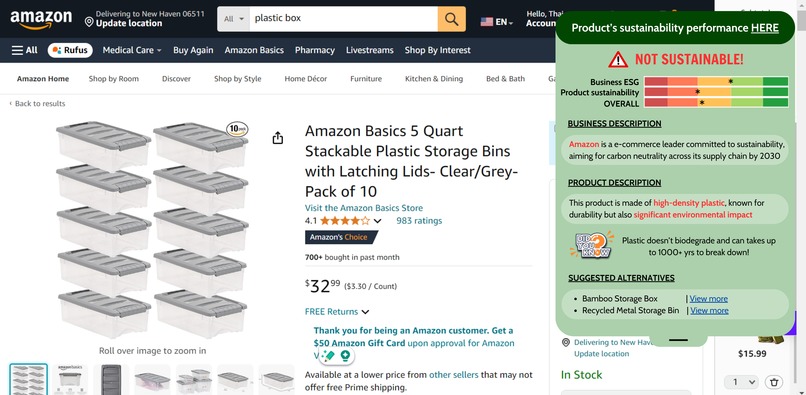 Ecolens – screenshot 2