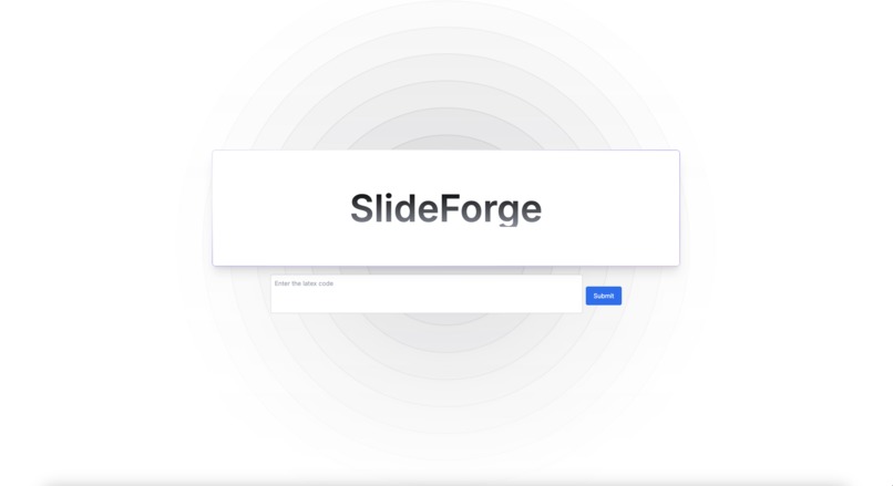 SlideForge – screenshot 1