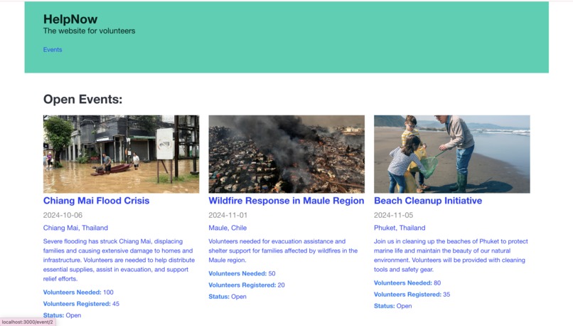 HelpNow – screenshot 1