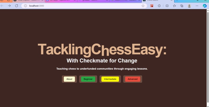 Checkmate for Change – screenshot 2