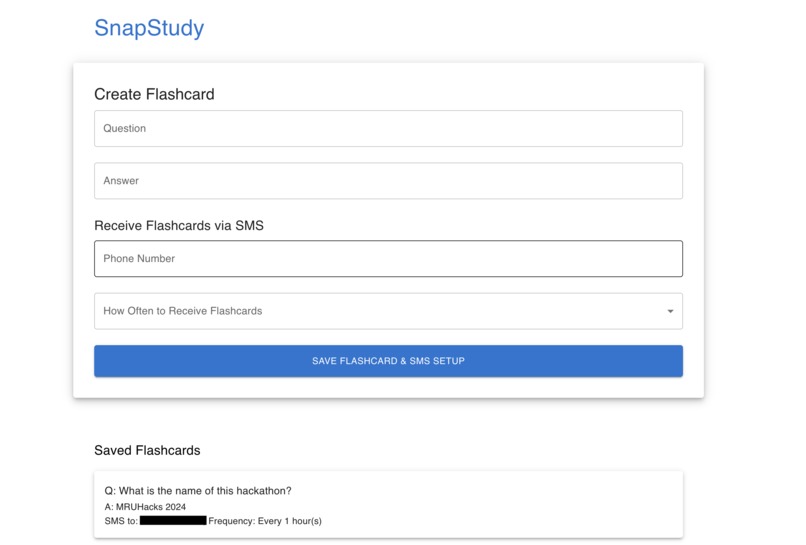 SnapStudy – screenshot 1