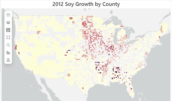 Pesticide Use to Butterfly Migration Analysis – screenshot 2