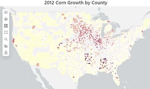Pesticide Use to Butterfly Migration Analysis – screenshot 3
