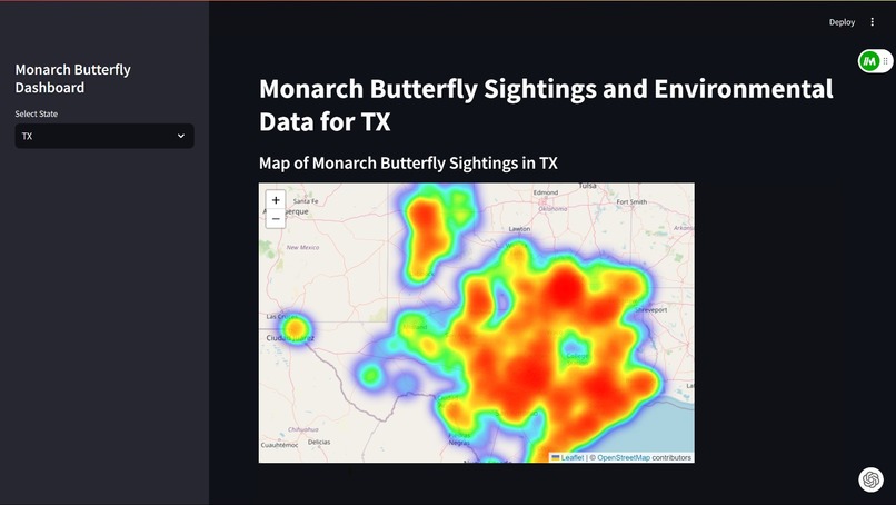 2024 Data Challenge - Monarch Butterflies by CyberX – screenshot 1