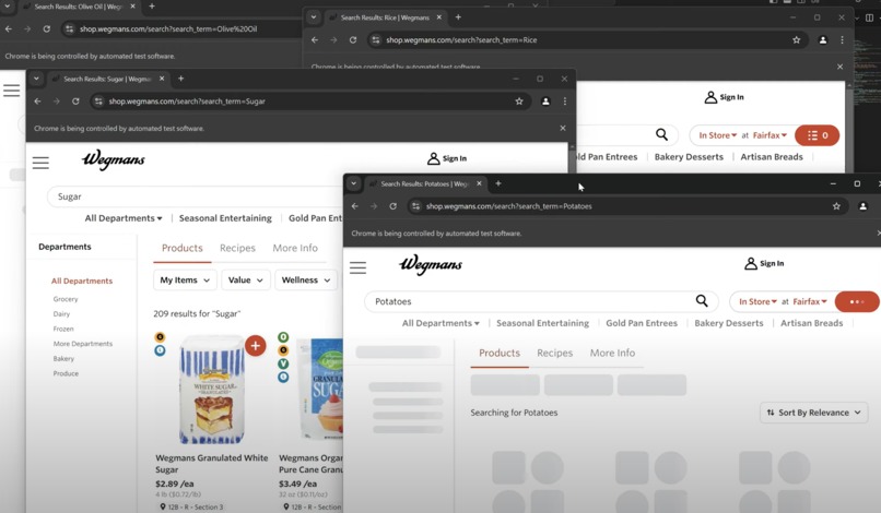 Wegmans Grocery Path Finder – screenshot 2