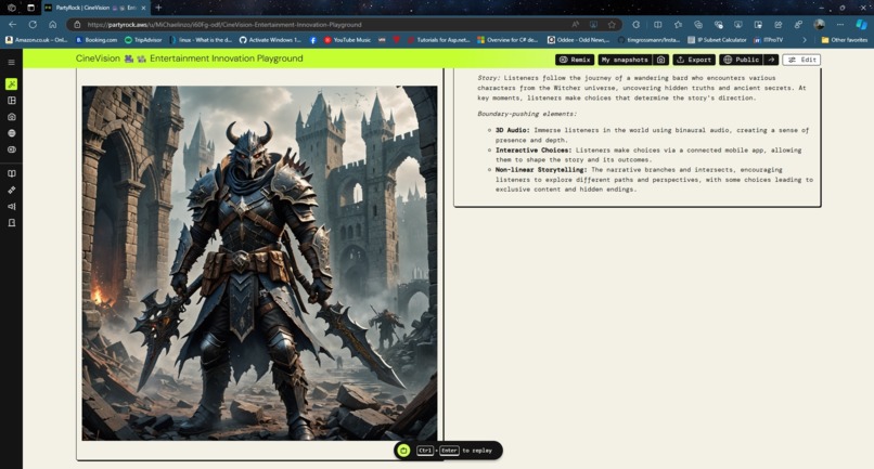 CineVision Entertainment Innovation Playground  – screenshot 4