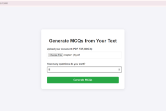 MCQ Generator
