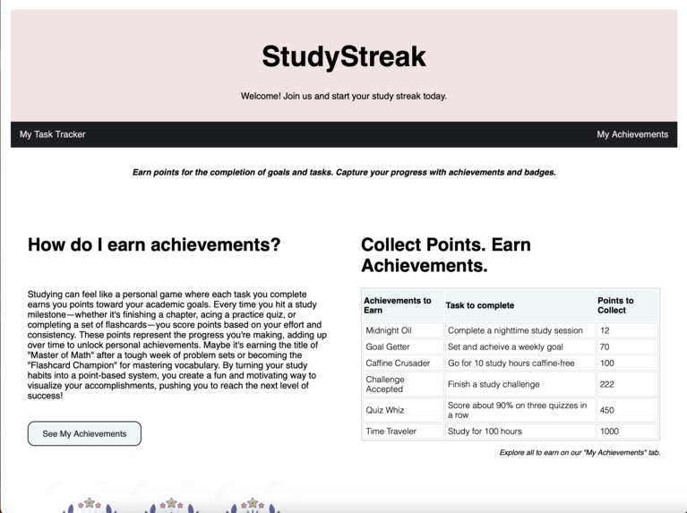 StudyStreak – screenshot 1