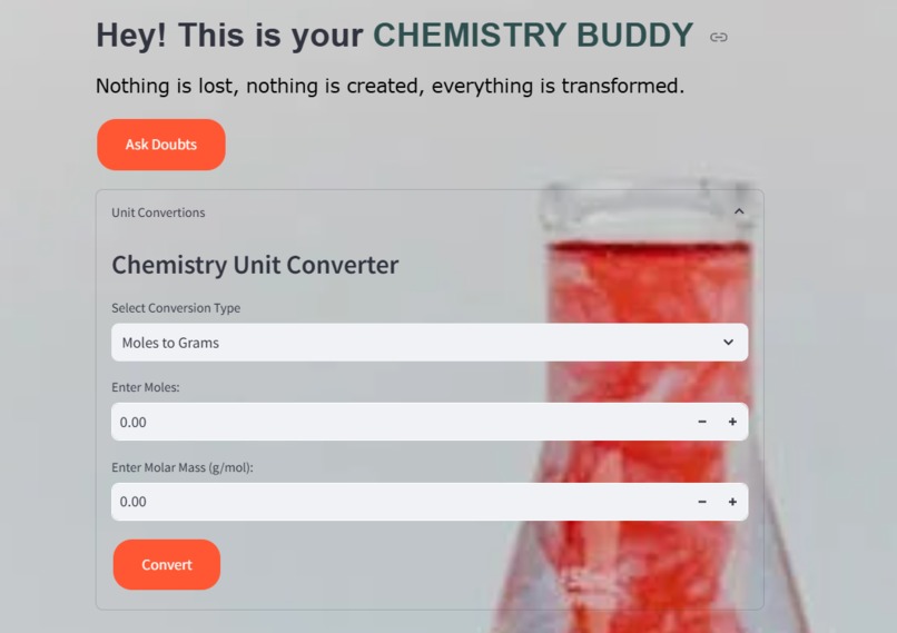 Chemical Buddy – screenshot 1