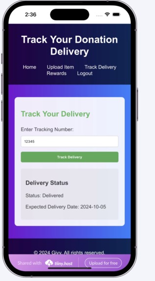 Givy-Gift the needy – screenshot 5