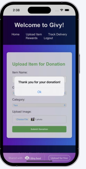 Givy-Gift the needy – screenshot 6