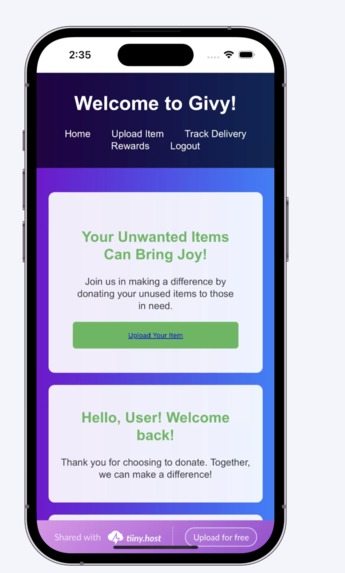 Givy-Gift the needy – screenshot 8