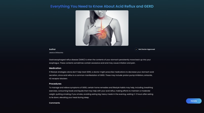 Healthtronlytics – screenshot 1
