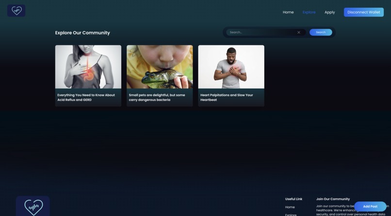 Healthtronlytics – screenshot 2