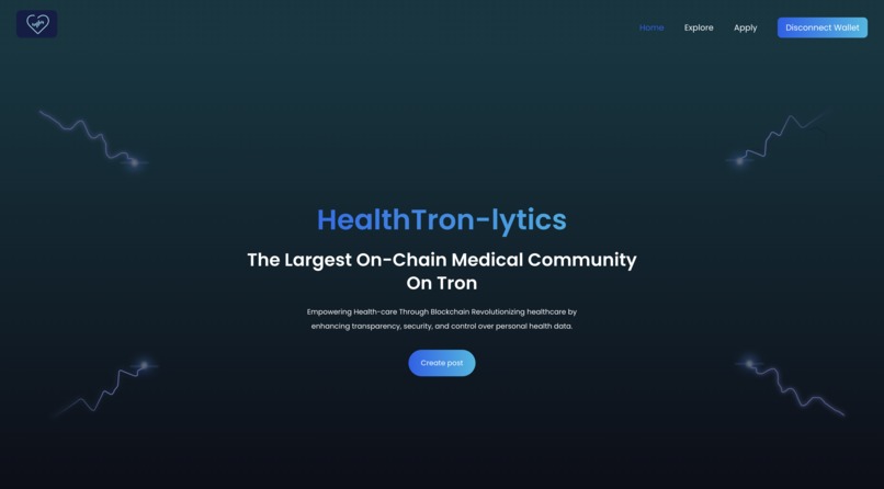 Healthtronlytics – screenshot 3