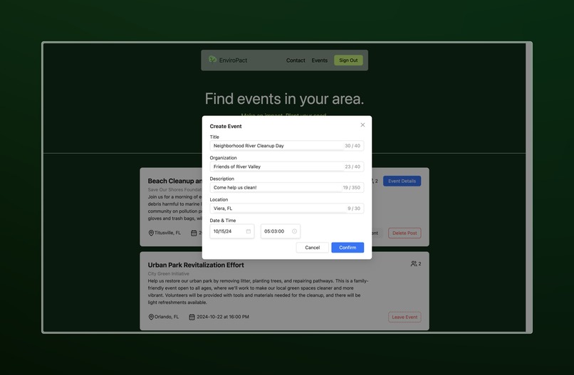 EnviroPact – screenshot 4