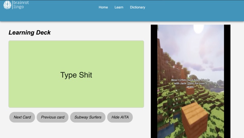 BrainRot Lingo – screenshot 6