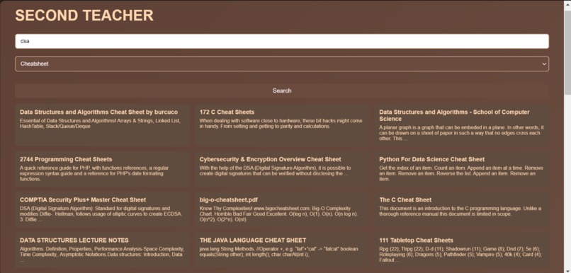 SECOND TEACHER – screenshot 2