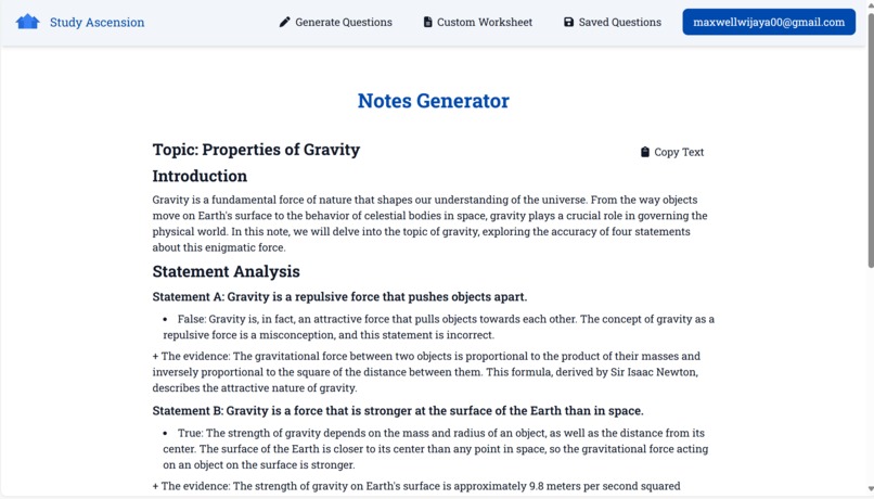 Study Ascension – screenshot 5