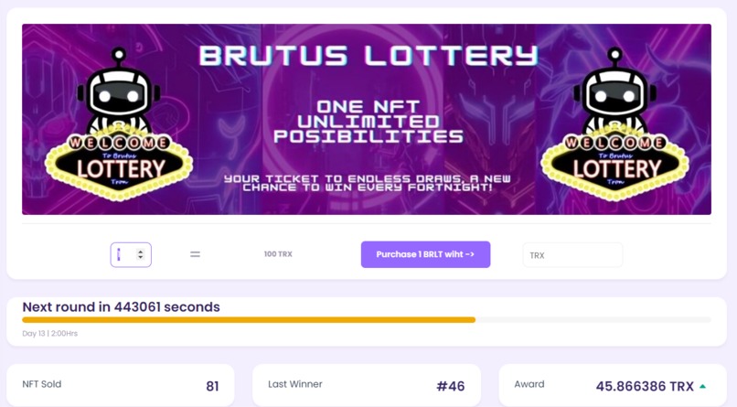 Brutus Lottery – screenshot 1