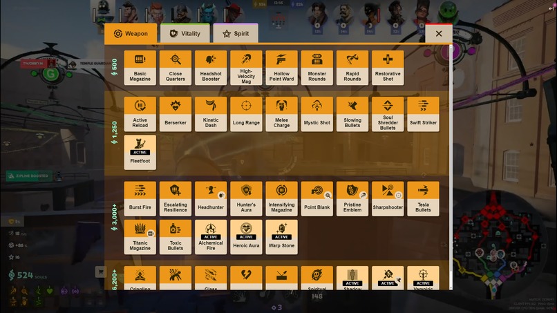 Deadlock Dashboard – screenshot 2