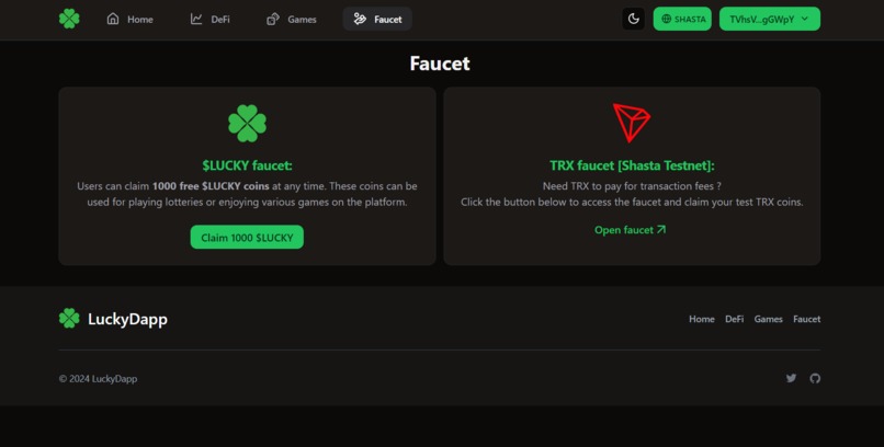 LuckyDapp - Your luck starts here – screenshot 3