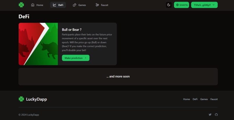 LuckyDapp - Your luck starts here – screenshot 4