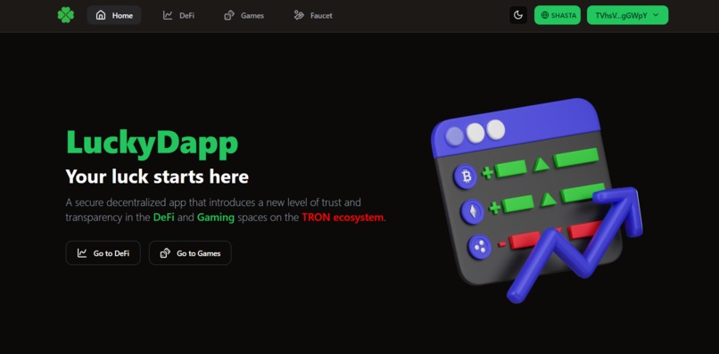 LuckyDapp - Your luck starts here – screenshot 2