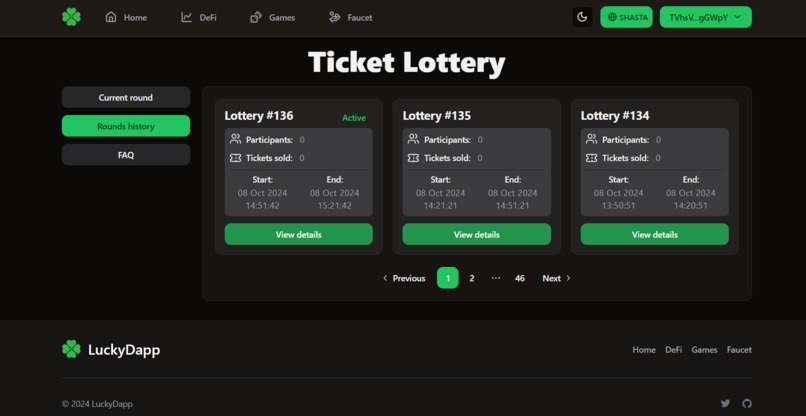 LuckyDapp - Your luck starts here – screenshot 11