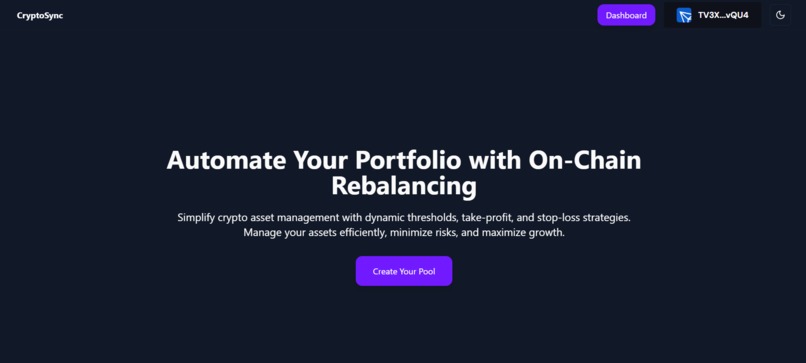 CryptoSync – screenshot 1