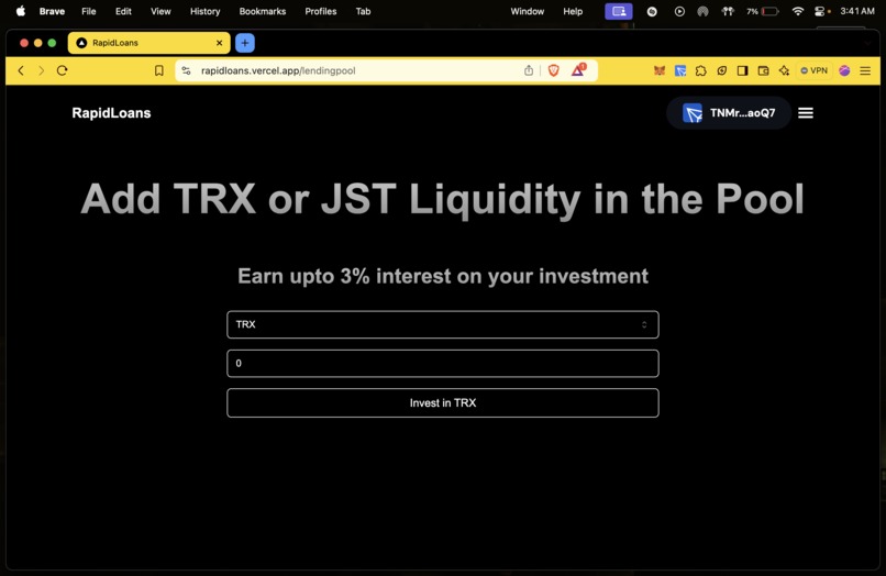 RapidLoans – screenshot 2