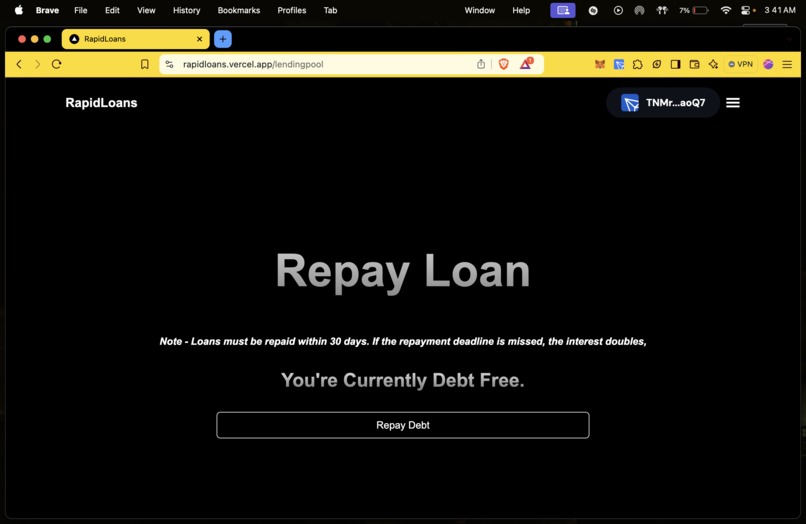 RapidLoans – screenshot 5